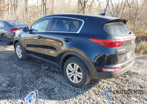 2019 Kia Sportage Lx z USA, uszkodzony, nr VIN KNDPMCAC0K7575609